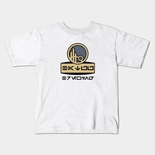 Blue Batuu Brewing Logo Kids T-Shirt